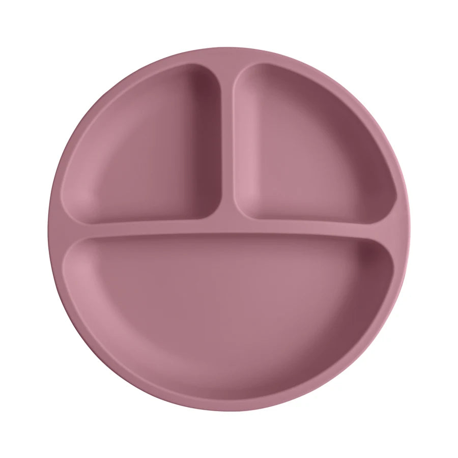 1PC Silicone Suction Baby Plate – BPA-Free Toddler Training Tableware
