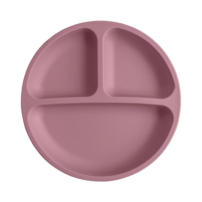 1PC Silicone Suction Baby Plate – BPA-Free Toddler Training Tableware