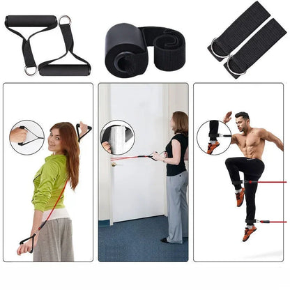 11pcs/Set Pull Rope Resistance Bands