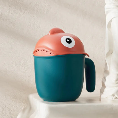 Shark Cute Baby Bath Shower Head Rinse Cup Cartoon