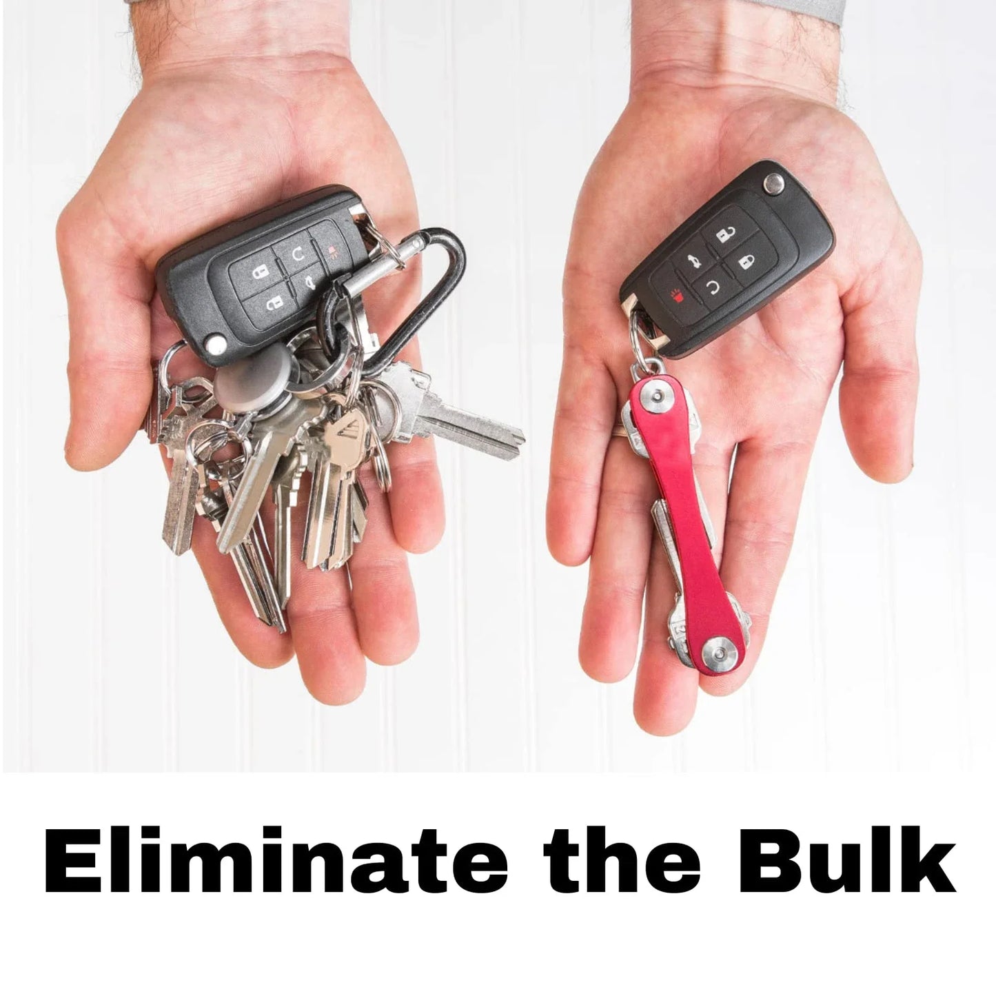 Multi-function Key Holder Pocket Metal Keychain