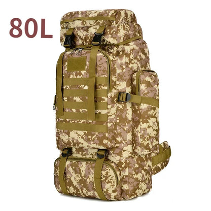 80L/100L  Mountaineering Tactical Climb  Backpacks