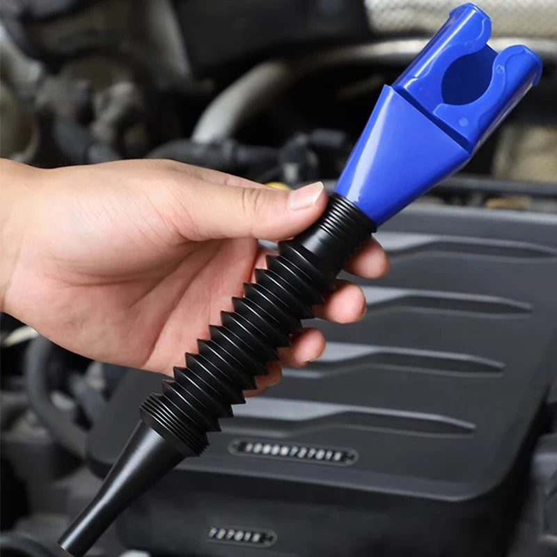 Universal Telescopic Foldable Oil Funnel – Universal Car Fuel Filler Tool