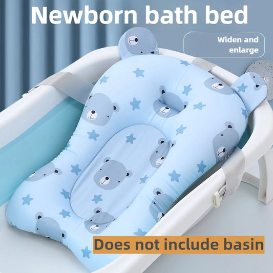 Newborn Baby Bath Net Bathtub Sponge Suspended Lying Down
